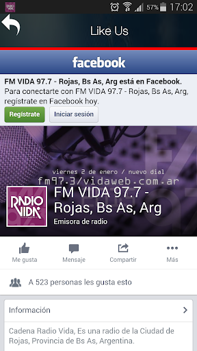 【免費音樂App】Radio Vida 97.3, Rojas Bs As-APP點子