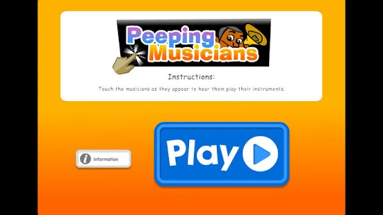Android application Peeping Musicians screenshot