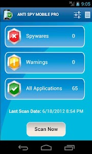 Screenshot Anti Spy Mobile PRO v1.9.9.6