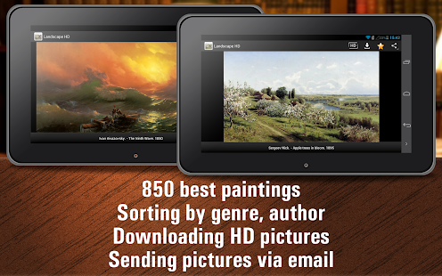 Landscape painting HD Screenshots 0