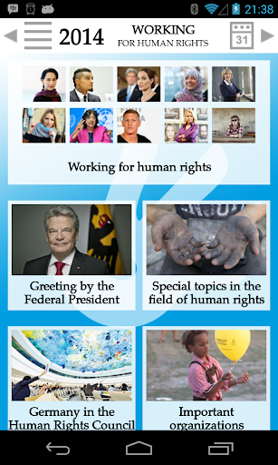 Working for human rights 2014