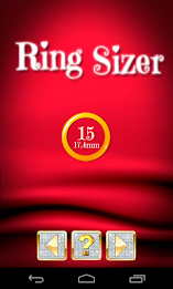Ring sizer know your ring size poster 1