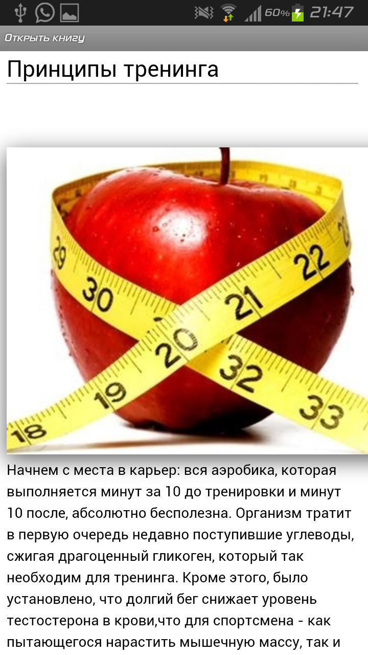 Жиросжигание и питание Screen 2