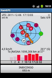 HamGPS screenshot