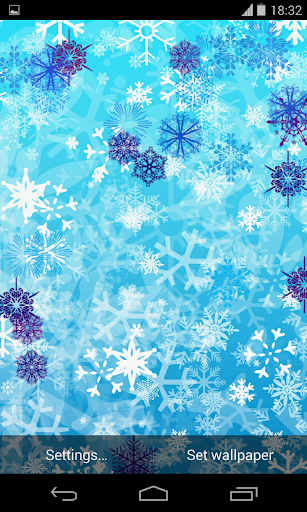 Falling Snowflakes LWP