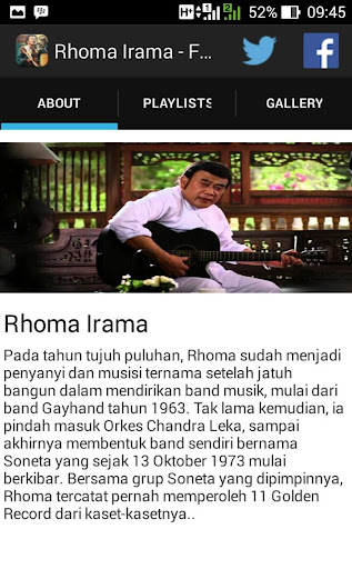 【免費音樂App】Rhoma Irama (Unofficial)-APP點子