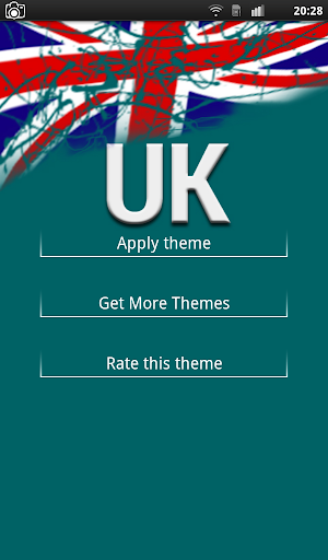 England Keyboard Theme