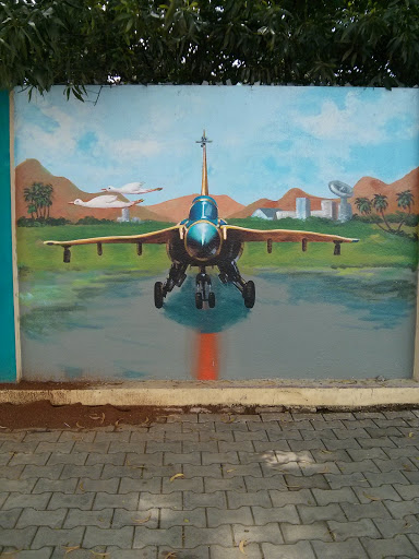 Jet Fighter Mural