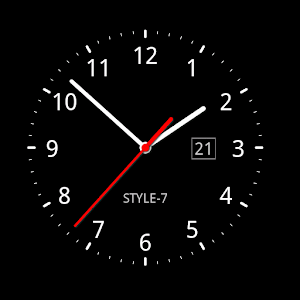 Analog Clock Live Wallpaper-7