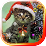Cover Image of Tải xuống New Year Kitty live wallpaper 1.1 APK