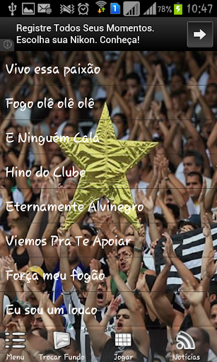 Botafogo - Músicas da Torcida