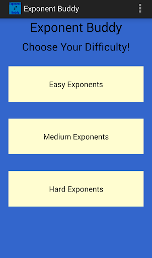 Exponent Buddy