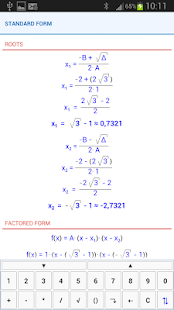 NaN Quadratic Function Pro - screenshot thumbnail