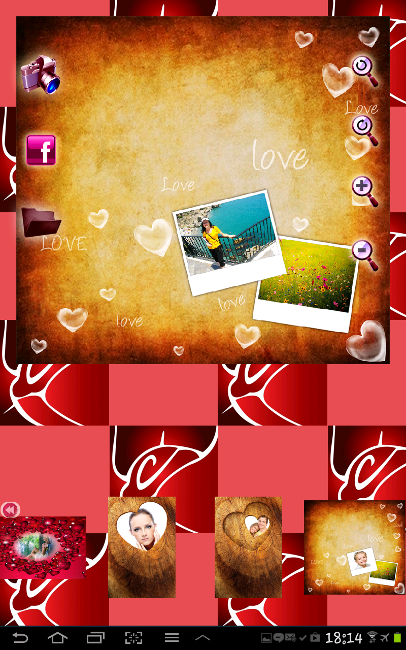 Romantic Photo Frames Full Screen 3