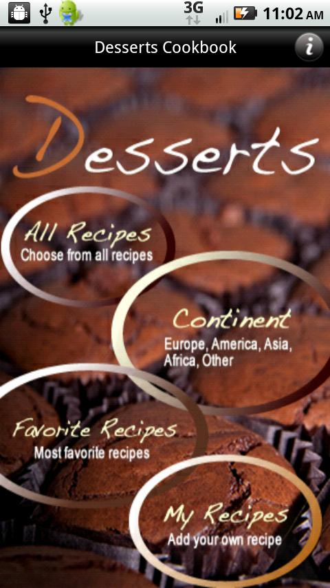 iCooking Desserts Screen 2