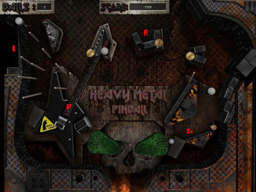 Heavy Metal Pinball Screen 2