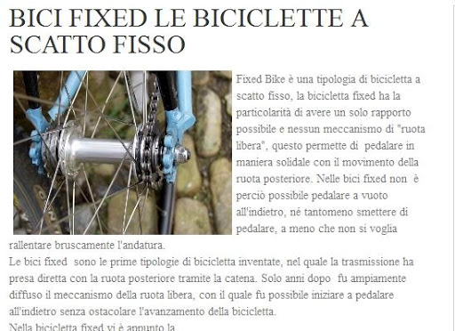 Fixed Bike Italia