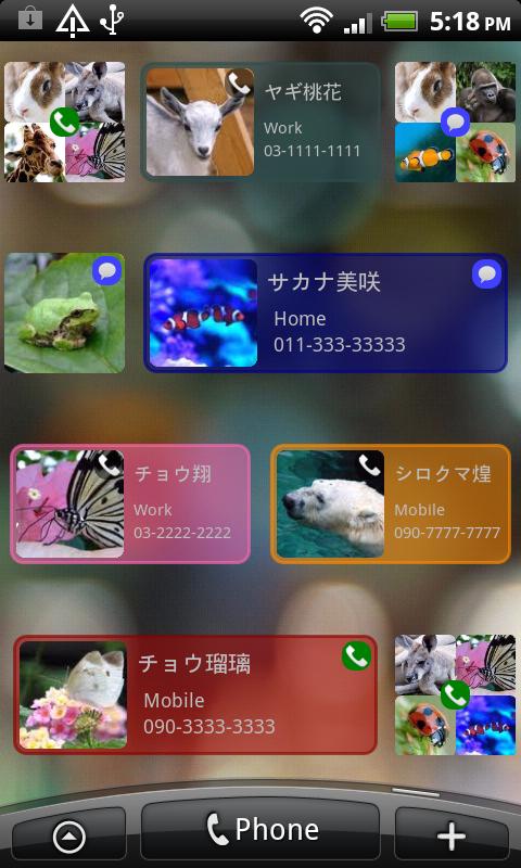 Call Widget Pro Screen 1