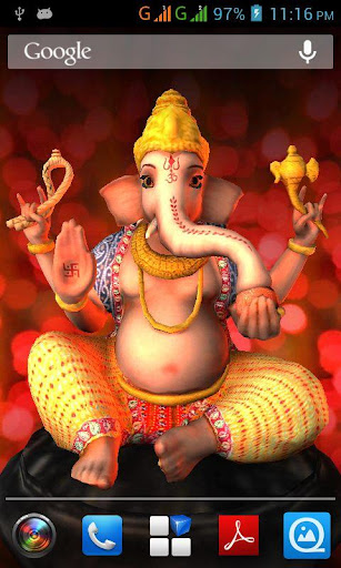 3D Ganesh Live Wallpaper