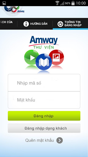 AMWAY THƯVIỆN for Mobile