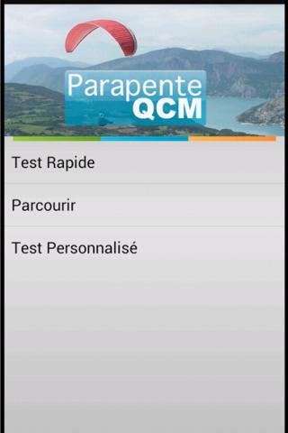 Parapente QCM