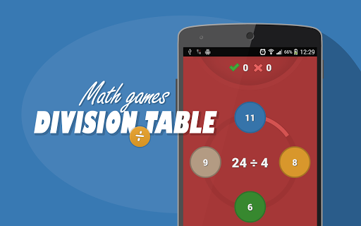 【免費教育App】Division Table 1-12-APP點子