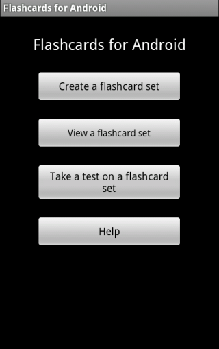 Flashcards for Android