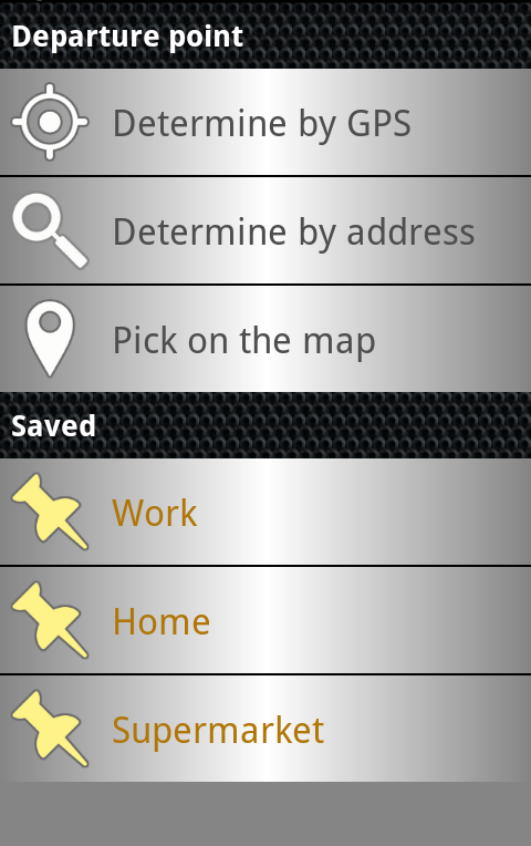 Vtaxi.info - for taxi clients Screen 2
