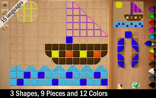 Shapes Mosaic Puzzle for Kids