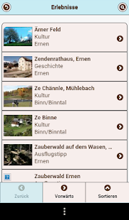 Goms alpmove Reiseführer Screenshots 1