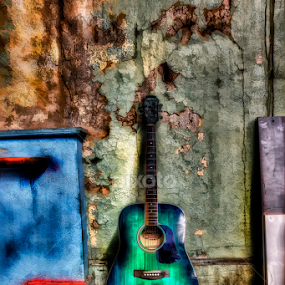 My Guitar Gently Weeps by Scott Taft - Artistic Objects Musical Instruments