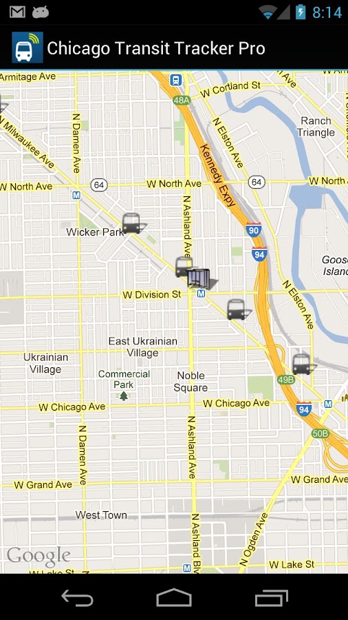 Chicago Transit Tracker Pro Android Apps on Google Play