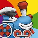 Rainbow Train: teach colors lv Apk