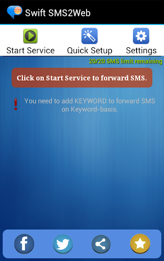 Swift SMS2Web
