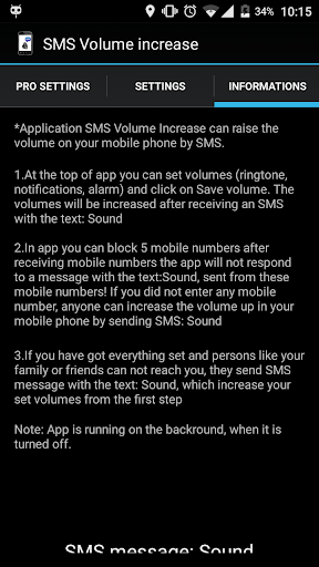 【免費通訊App】SMS Volume Increase Pro-APP點子