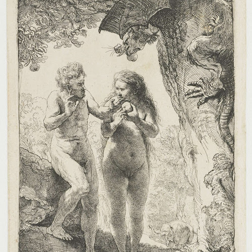 Adam and Eve, Rembrandt van Rijn, 1638 - Rijksmuseum