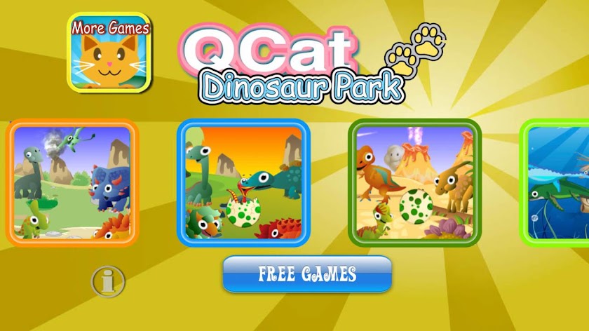 QCat -Toddlers Dinosaur Park Screen 1