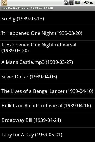 【免費音樂App】Lux Radio Theater V.3 1939-40-APP點子