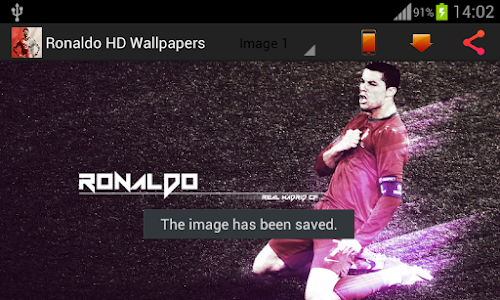 Android application Ronaldo HD Wallpapers screenshort