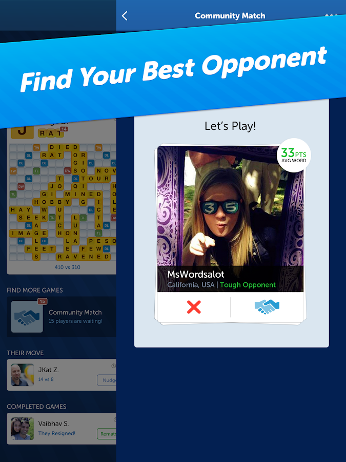 New Words With Friends - screenshot