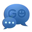 GO SMS Theme Neon Blue logo