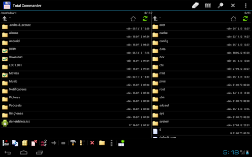 Total Commander - file manager