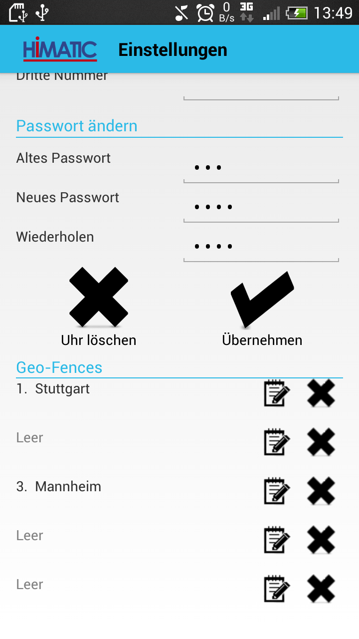 GPS Uhr Alpha Screen 3