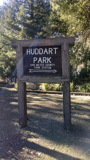 Huddart Park Old Sign