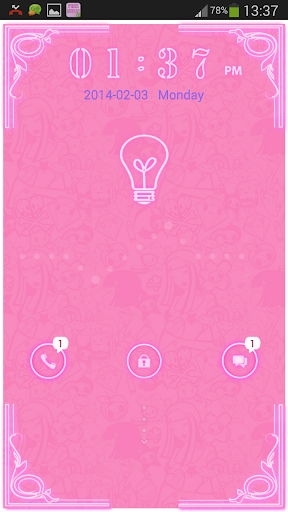 免費下載個人化APP|GO锁屏粉色霓虹灯 app開箱文|APP開箱王