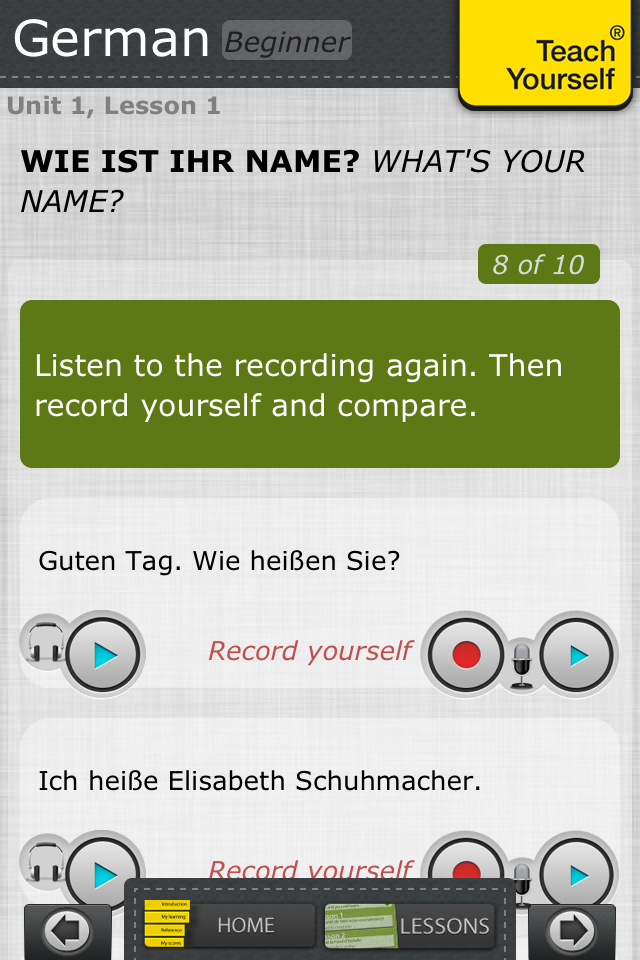 German: Teach Yourself Pro Screen 3