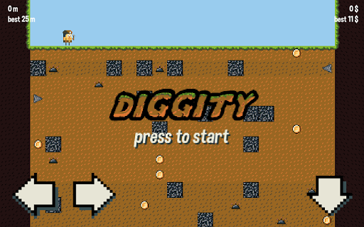 Diggity Free: old-school miner