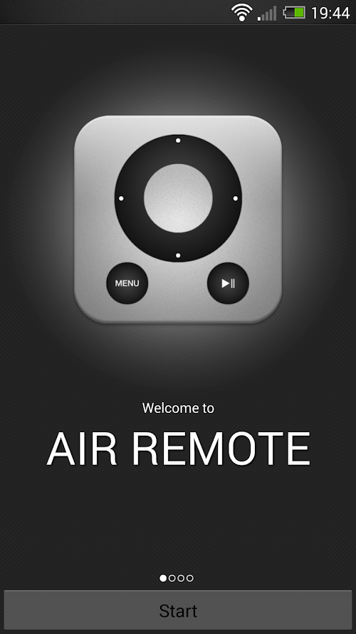 Android application AIR Remote PRO for Apple TV screenshort