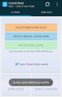 QuickClean - Memory Cleaner Screenshots 4