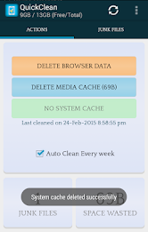 QuickClean - Memory Cleaner poster 11